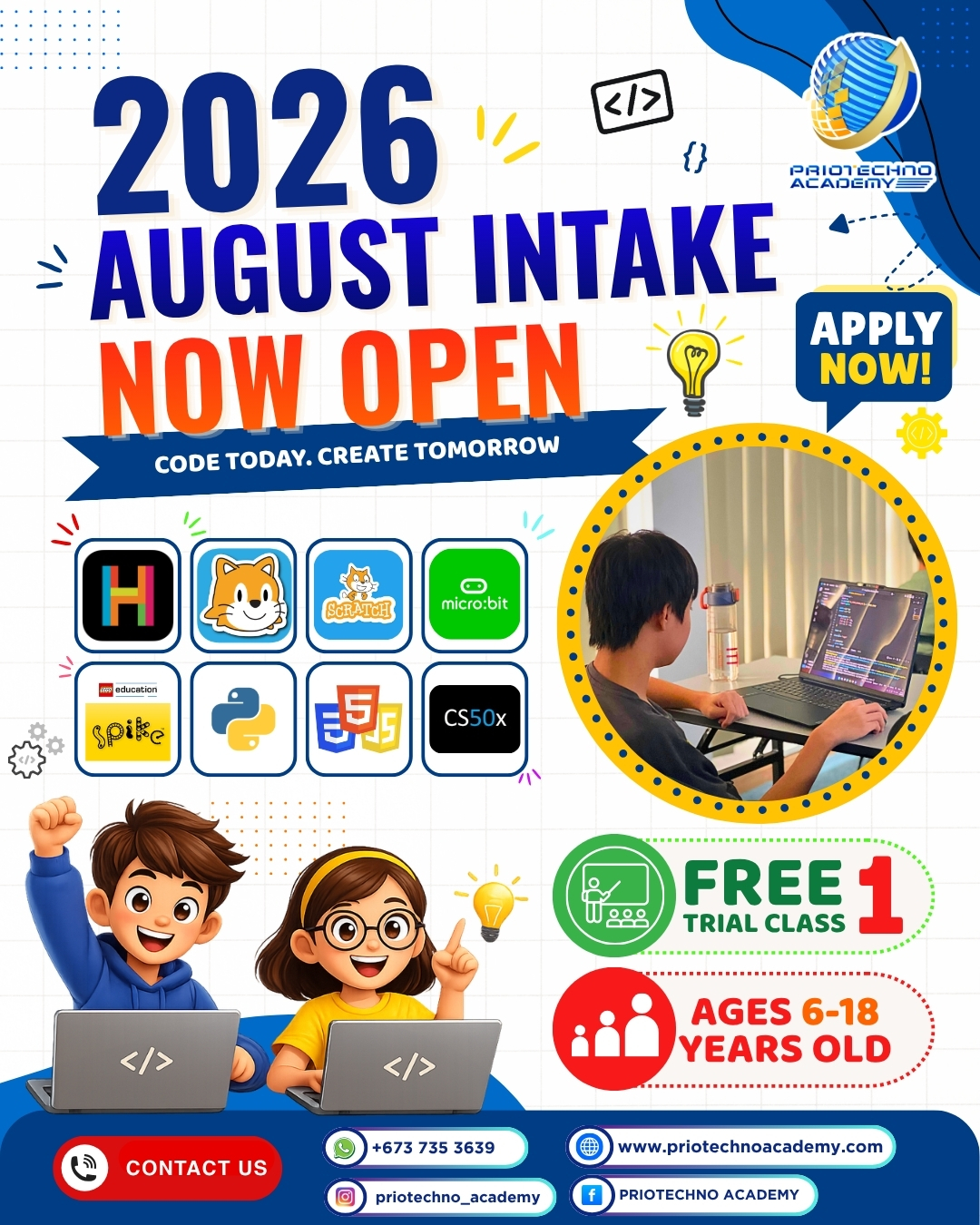 Aug Intake 2026