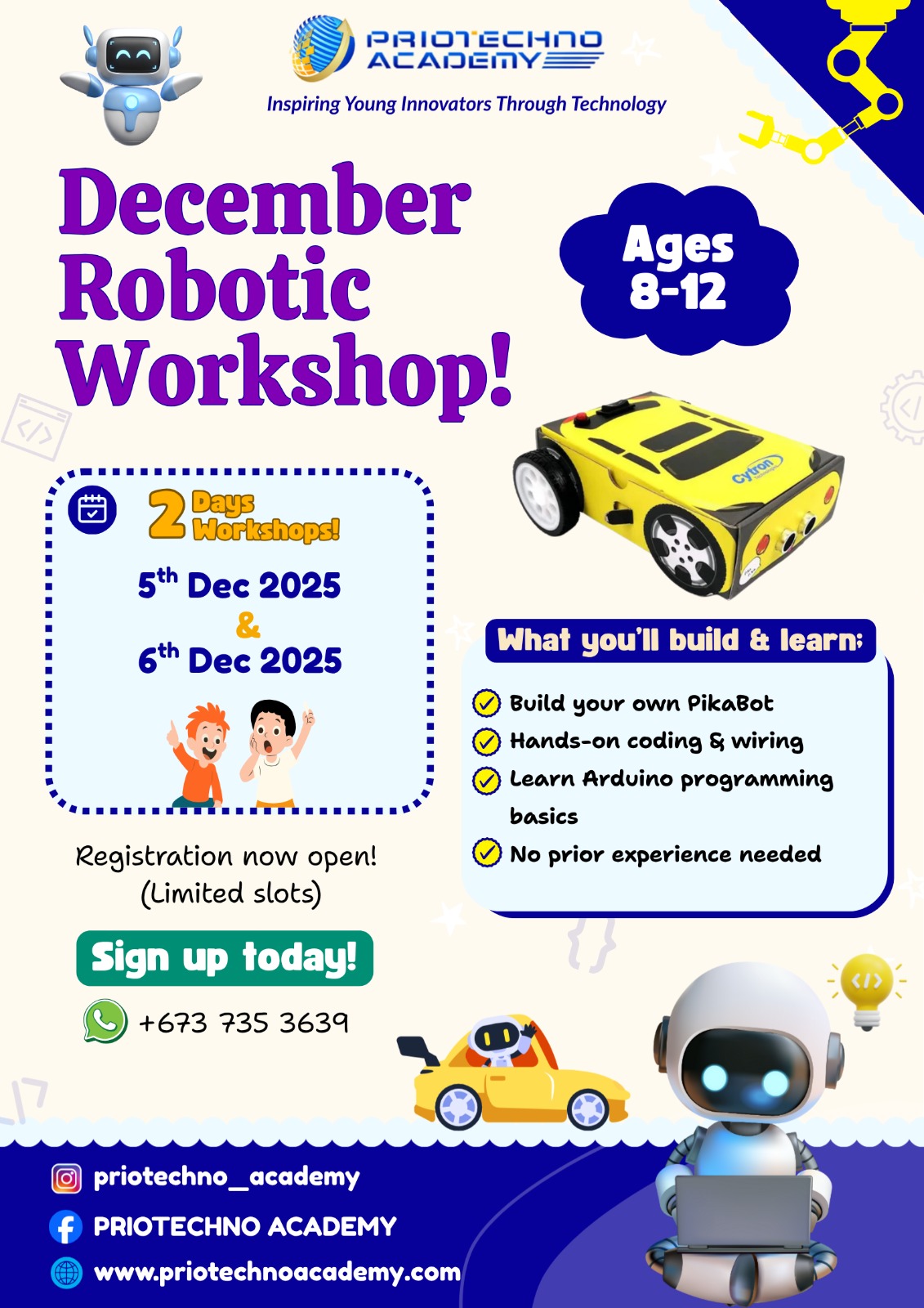 Workshop Holiday 2025