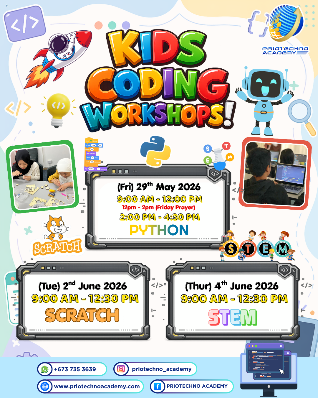 Workshop Holiday 2026